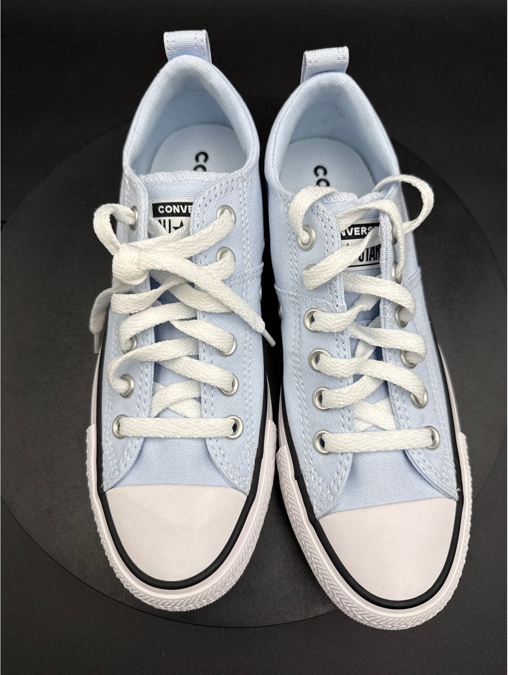 Converse Chuck Taylor All Star Low Top Sneakers Light Blue 7